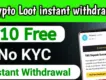 $10 Crypto loot to Unlocking Daily Earnings with Crazycharging Crypto
