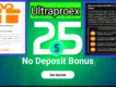 $25 No Deposit Bonus with UltraProEx: Join the Crypto Revolution