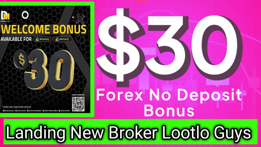 $30 No Deposit Bonus from Dollars Markets – Start Trading with Confidence Today!