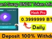 How to Earn Free BNX Tokens with Web3-Coin: A Guide to Free Mining, Buying Mining Tools, and Exchanging BNX for USDT