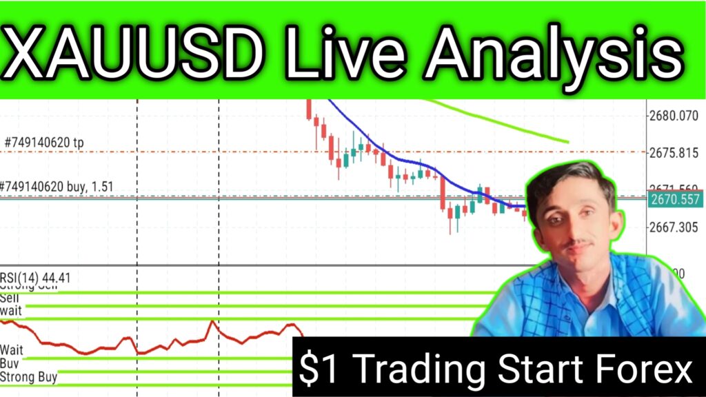 XAU/USD Intraday Trading Strategy for November 11, 2024 – Short Positions Recommended Amid Bearish Momentum