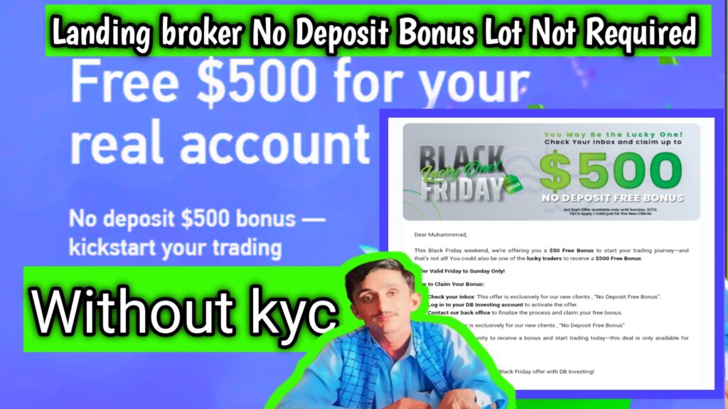 Claim Your $50 No Deposit Bonus This Black Friday with DB Investing