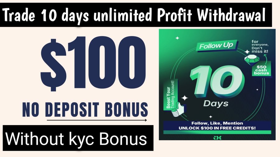 $100 No Deposit Bonus – Exclusive Offer from IX Broker (2025)