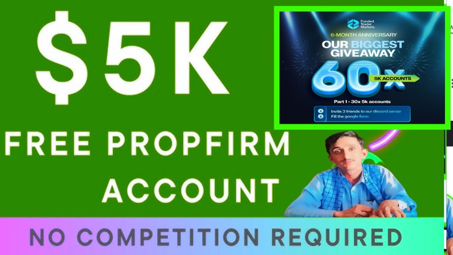 $5,000 Free Funded Account – The Trust Prop Firm (2025)