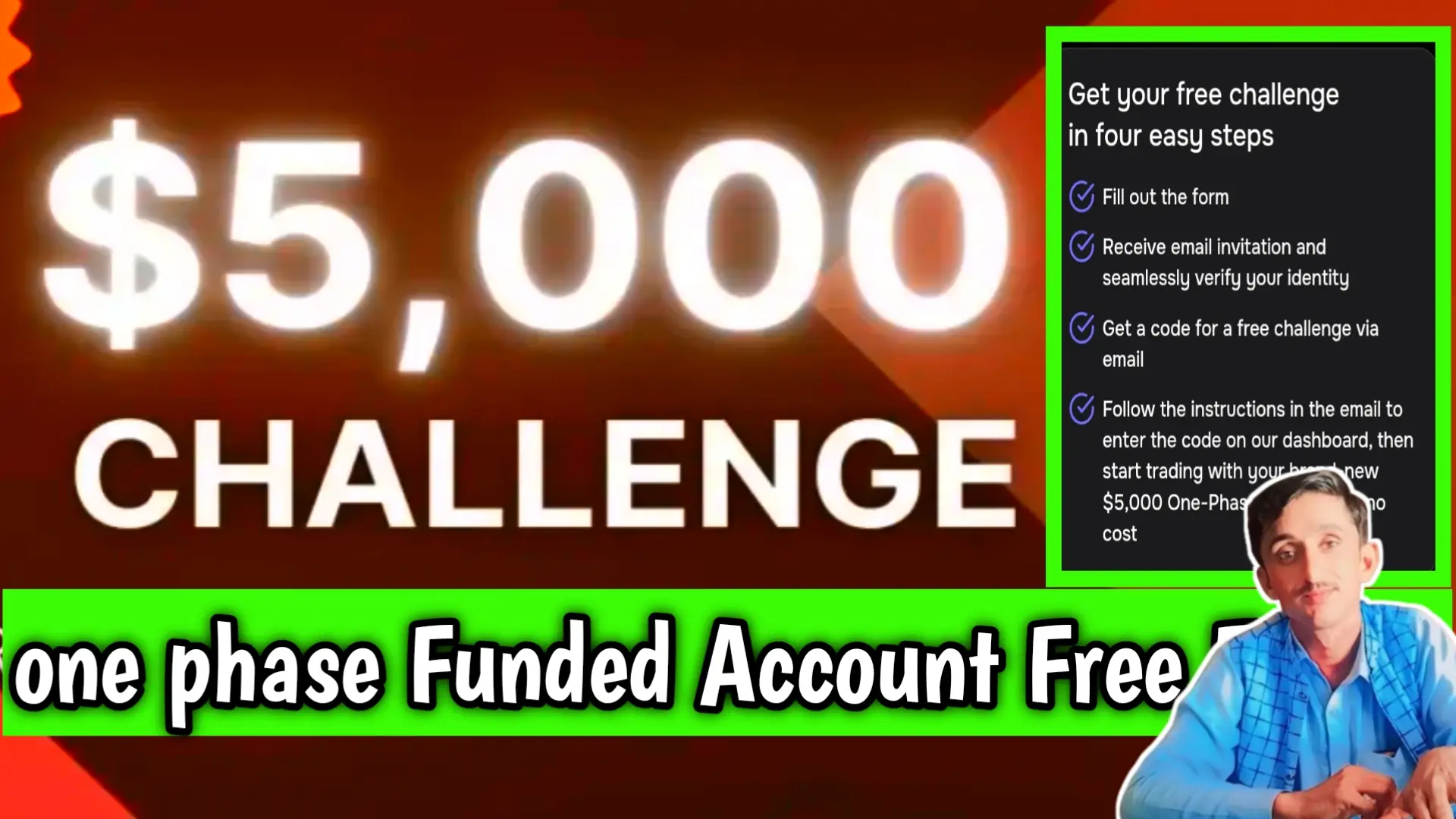 $5K Free Funded Account – One-Phase Challenge