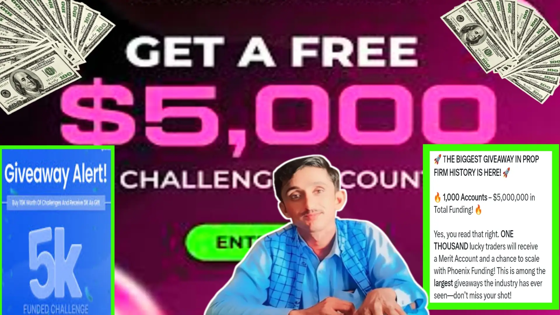 $5K Free Funded Account Giveaway – Phoenix Funding’s Massive Promotion in 2025!