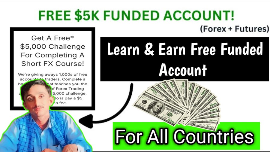 $5K Free Funded Account Challenge was created to help traders prove their skills and earn real funding.