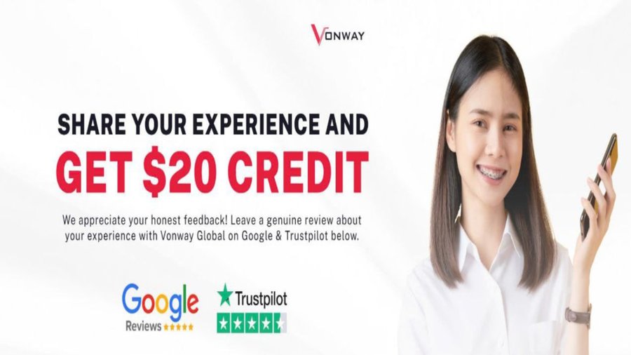 $20 No Deposit Bonus from Vonway – Simple Steps to Claim