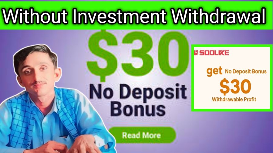 $30 No Deposit Bonus Soolike – Start Trading Without Risk