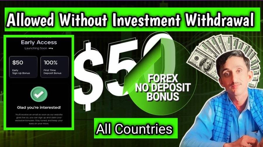$50 No Deposit Bonus from FNMarkets Broker – Limited Time