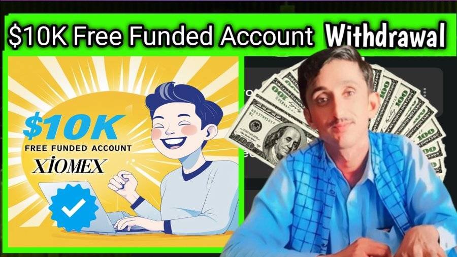 $10,000 Free Funded Account from Xiomex – Complete Simple Tasks and Start Trading