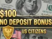 $100 No Deposit Bonus Us Clients