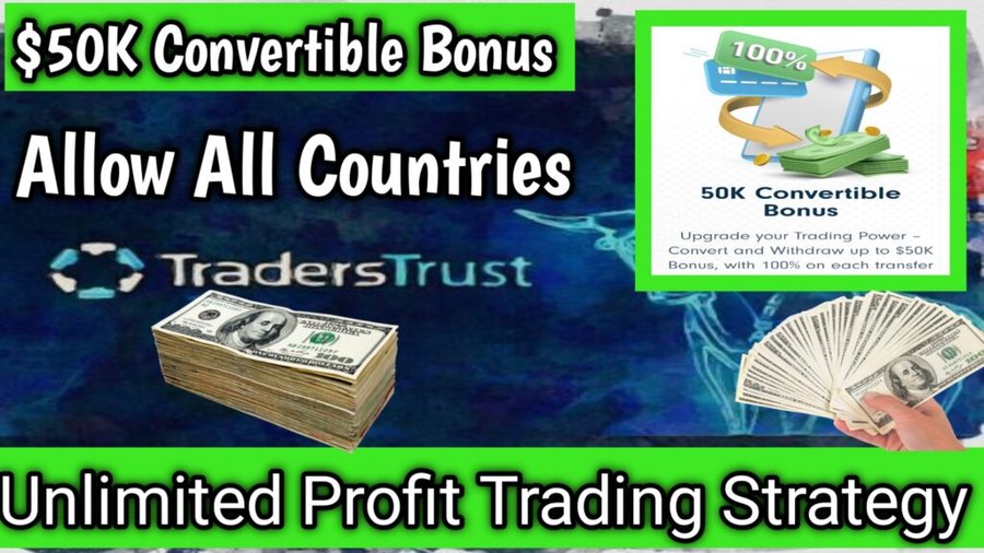 $50,000 Convertible Bonus | Claim & Withdraw with Trading!!
