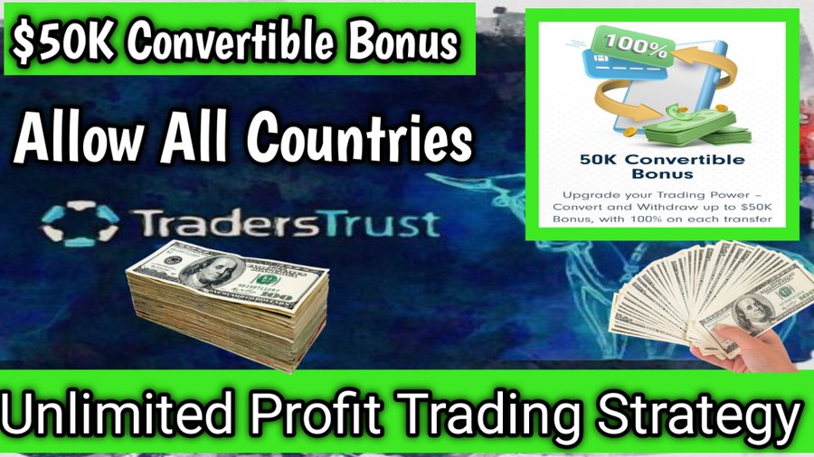$50,000 Convertible Bonus | Claim & Withdraw with Trading!!