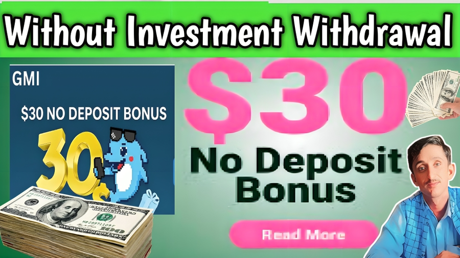 $30 No Deposit Bonus from GMI Markets | Trade Without Risk!