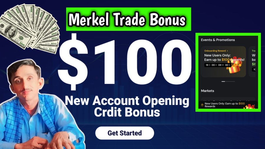 Merkle Trade $100 Welcome Bonus for All New Users Worldwide