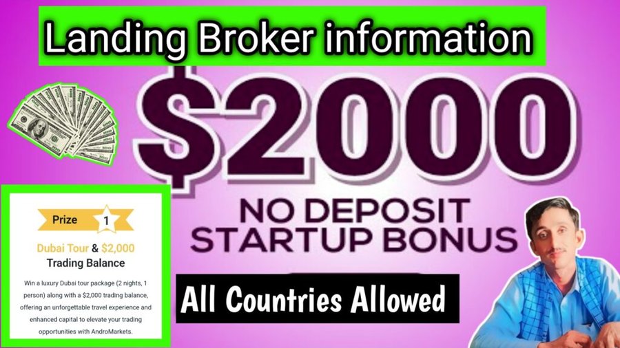 $2000 No Deposit Bonus Forex – AndroMarkets