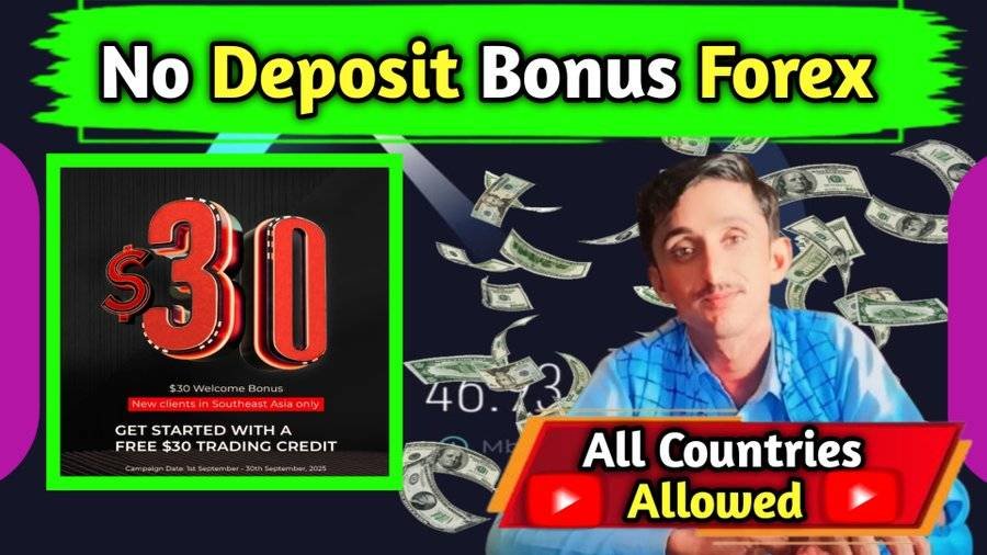 $30 No Deposit Bonus by Hantec Financial