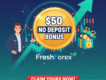 $50 No Deposit Bonus | FreshForex Withdrawal Proof