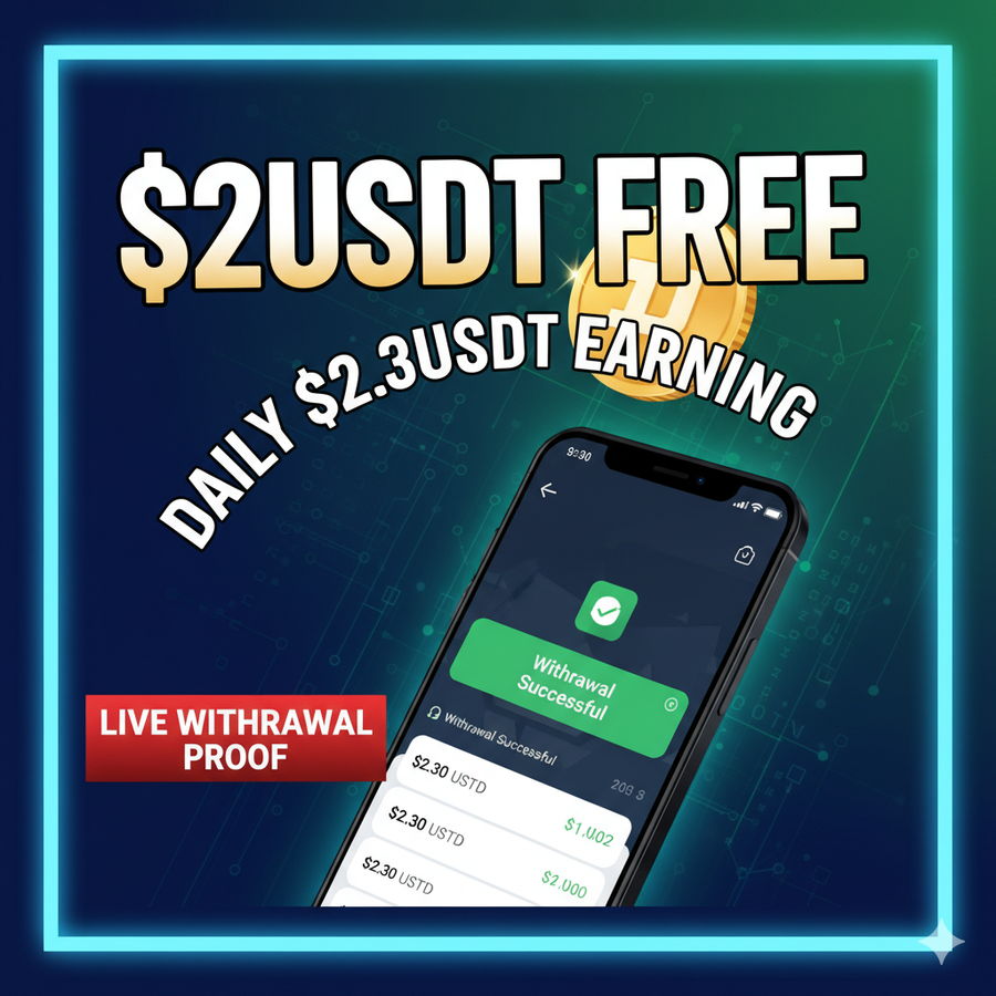 Crypto Loot $2 Free USDT Earning Platform | Uplift Renewables