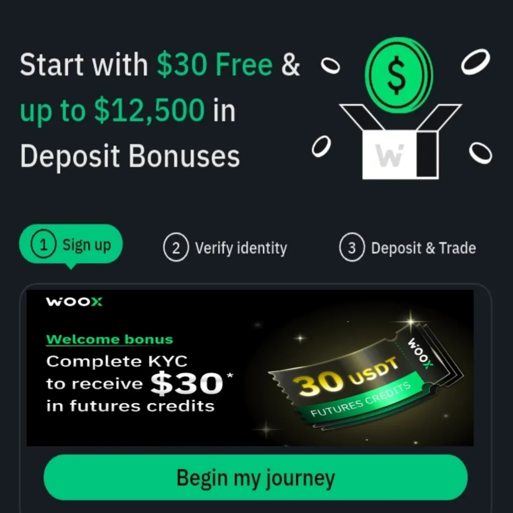 $30 No Deposit Bonus | WOO X Smart Crypto