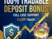 100% Deposit Bonus | FlexyMarkets