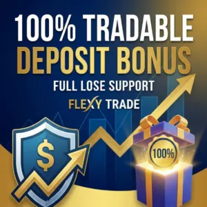 100% Deposit Bonus | FlexyMarkets