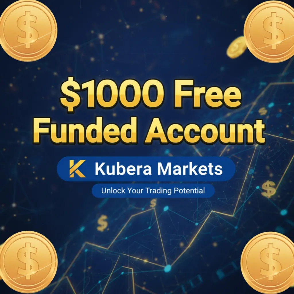 $1000 Free Funded Account | No Deposit Bonus Kubera Markets