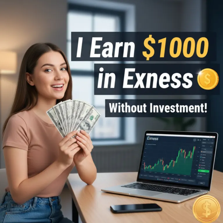 $1000 in Exness 2025 | Without Investment