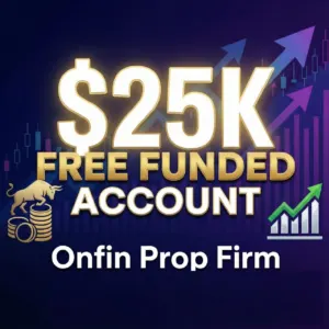 $25K Free Funded Account | OnFin No Deposit Bonus