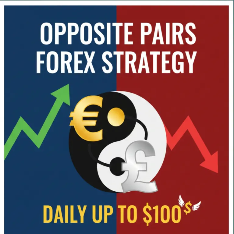 What is the Opposite Pairs Forex Trading Strategy | Daily Up To $100