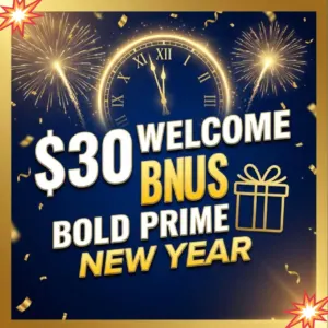 $30 Welcome Bonus | BoldPrime Deposit Bonus