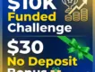 $30 No Deposit Bonus Forex – FXON New Year Demo Trading Challenge