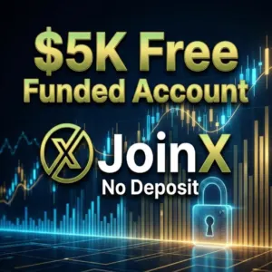 $5K Free Funded Account | JoinX No Deposit