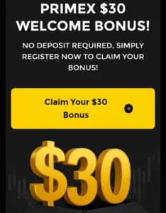 $30 No Deposit Bonus | PrimeXCapital