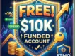 $10K Free Funded Account – FTMO No Deposit