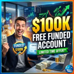 $100K No Deposit Bonus| FundedNext Free Funded Account
