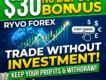 $30 No Deposit Bonus Forex | RYVO Trade Gold Trading Only