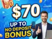 $70 Up To No Deposit Bonus | Weltrade Welcoin