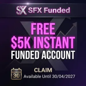 $5K Instant Free Funded Account | SFX Funded No Deposit