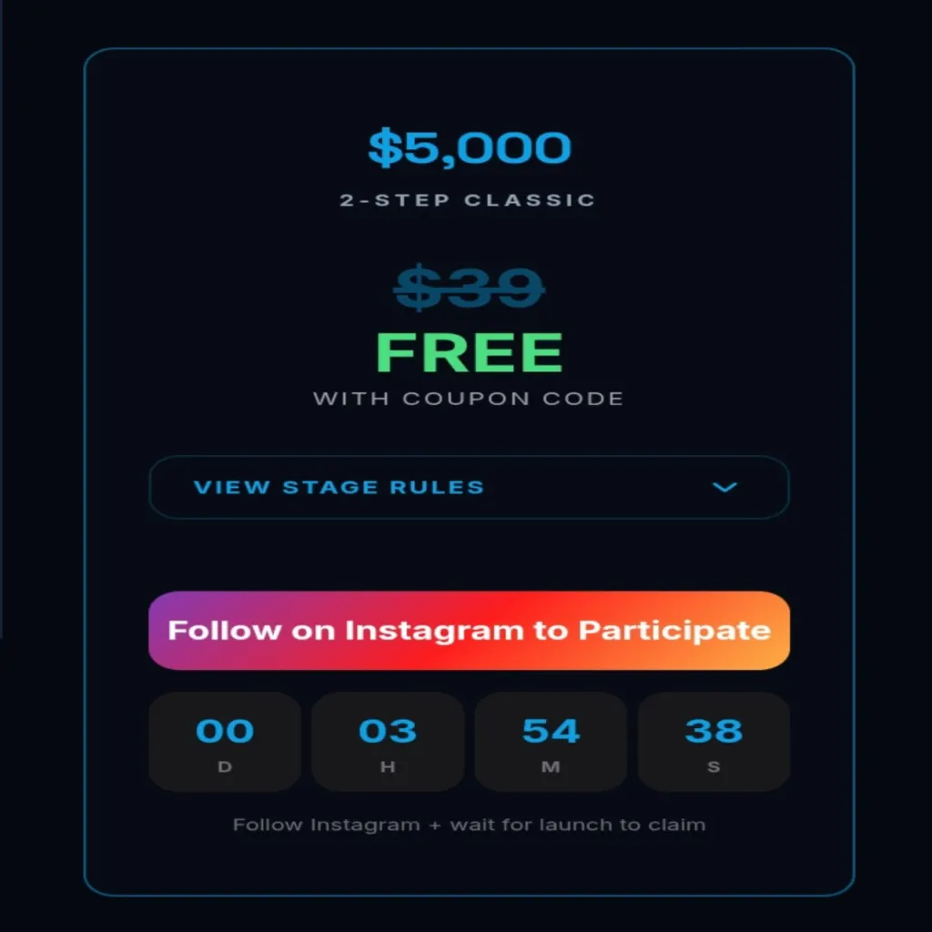 $5K Free Funded Account | Prime Funded No Deposit