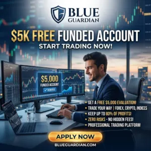 $5K Free Funded Account | Blue Guardian No Deposit