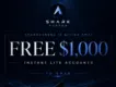 $1000 Instant Free Funded Account | Shark Funded No Deposit