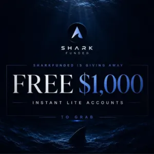 $1000 Instant Free Funded Account | Shark Funded No Deposit