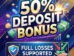 50% Deposit Bonus – Wel Bonus Withdrawal Rules