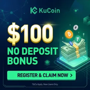 $100 No Deposit Bonus| Kucoin Everyone