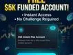 $5K Instant Free Funded Account | Blue Whole Funded No Deposit