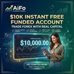 $10K Instant Free Funded Account | AiFo No Deposit
