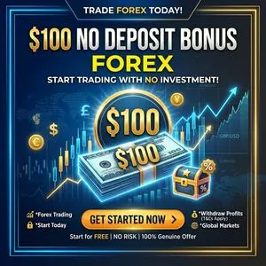 $100 No Deposit Bonus | AUS Global Broker Updated